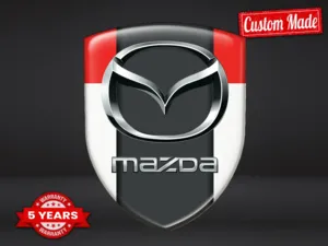 Mazda Vinilos Puerta Auto Resistente Pro Máximo Elegante
